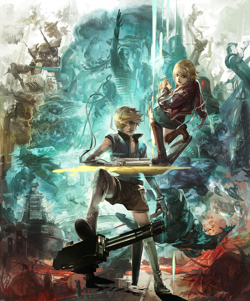Illustration for article titled Treasure Yasushi Suzuki's Art From Games Like Ikaruga, Sin & Punishment